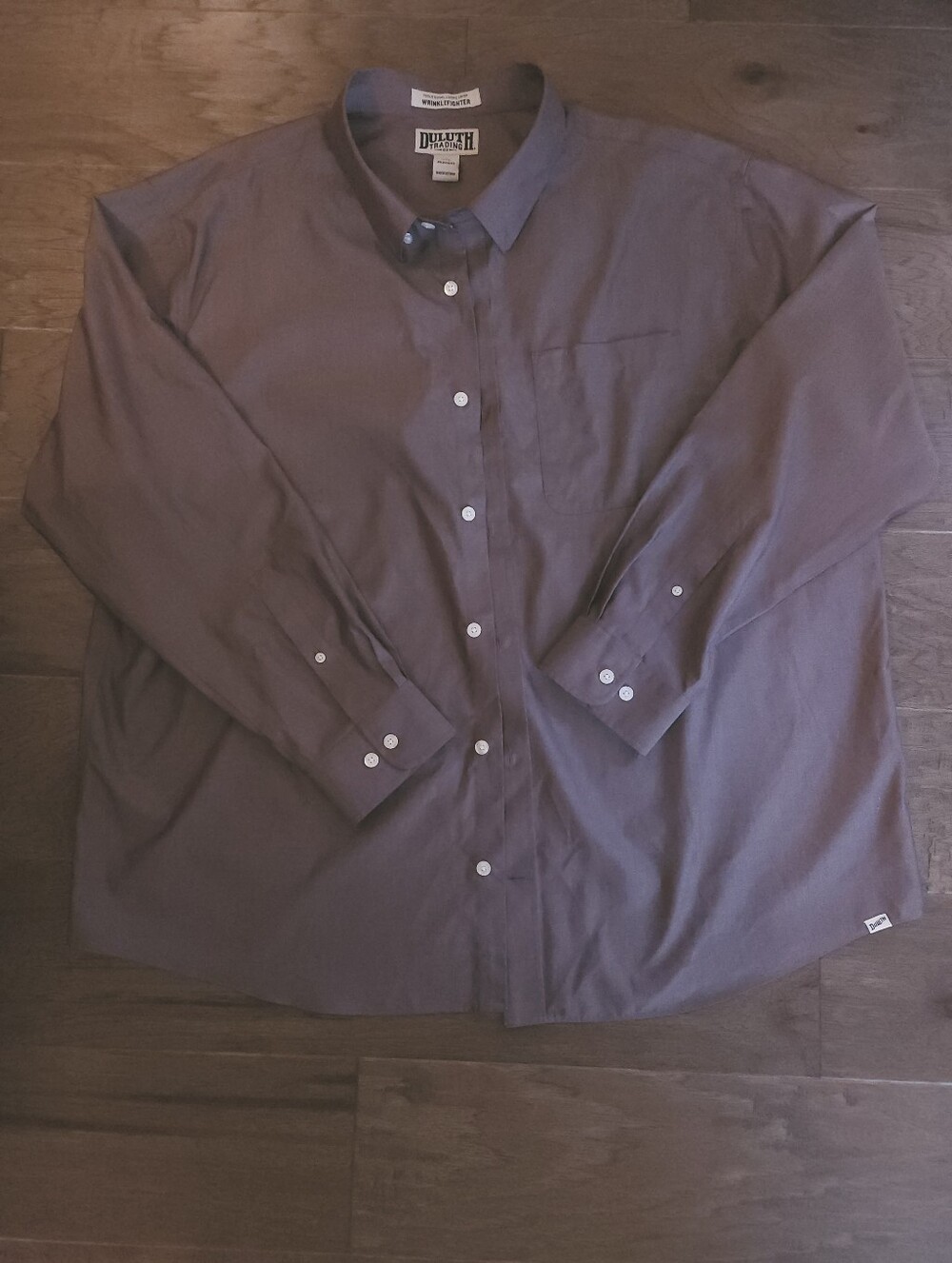 Duluth Mens 2XL Purple Button Up Shirt In Excellent Condition